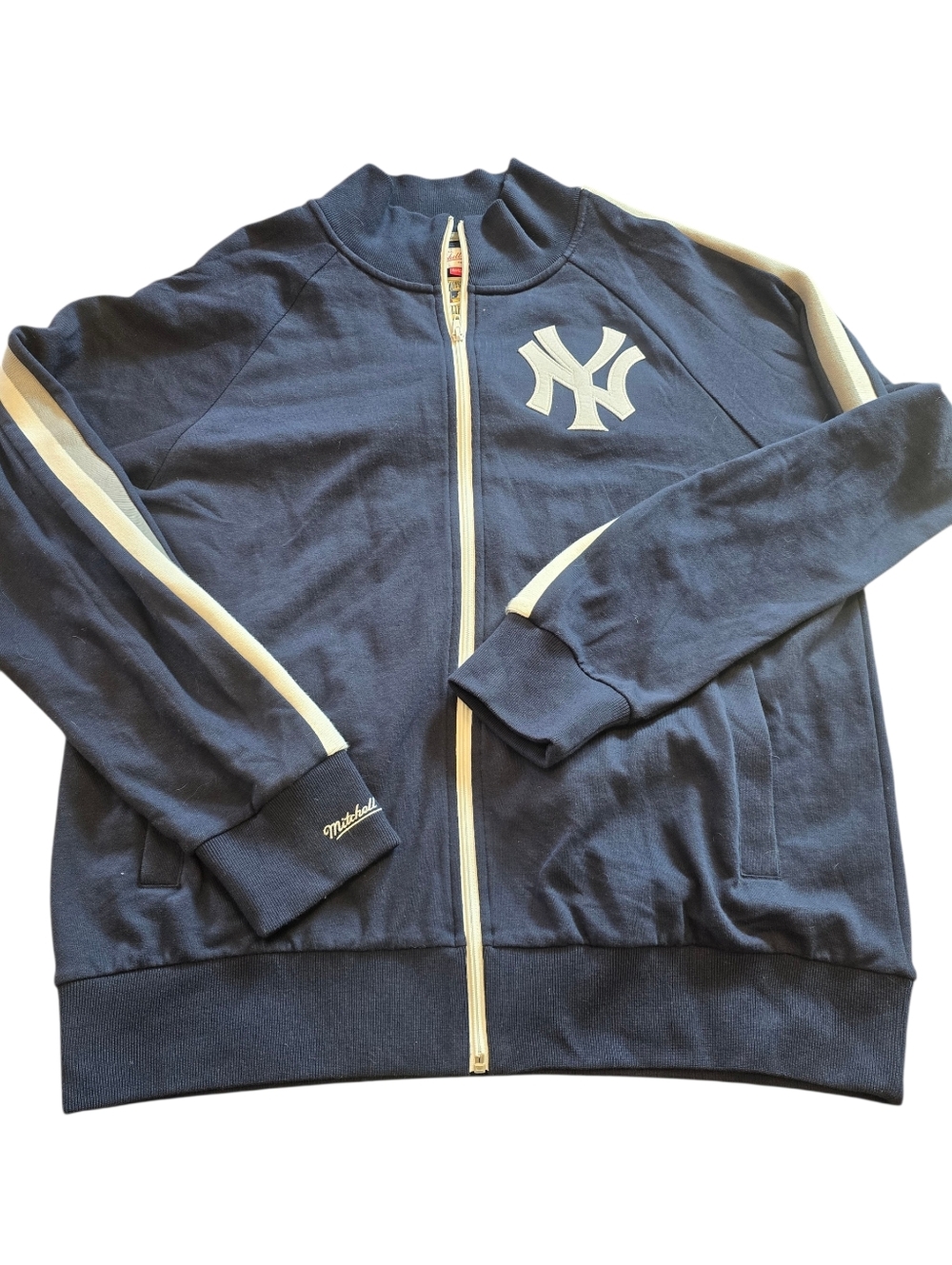 Mitchell & Ness NY Yankees 2000 World Series Champions Zip Sweatshirt 2XL